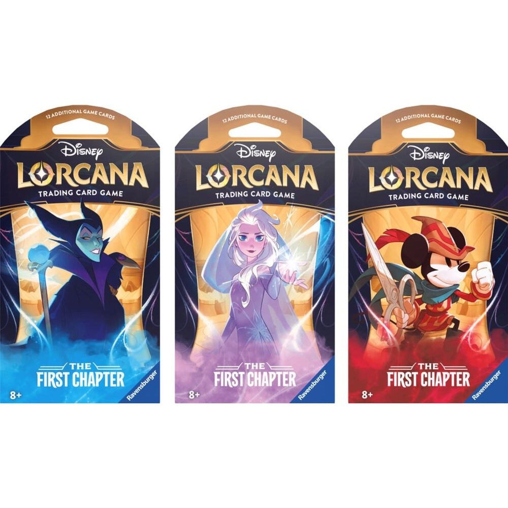 the first chapter lorcana booster box Disney Lorcana: The First Chapter Sleeved Booster