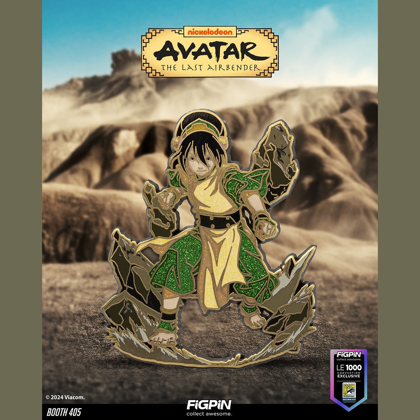 Avatar the Last Airbender Toph 2054 – 1000 units - SDCC Exclusive