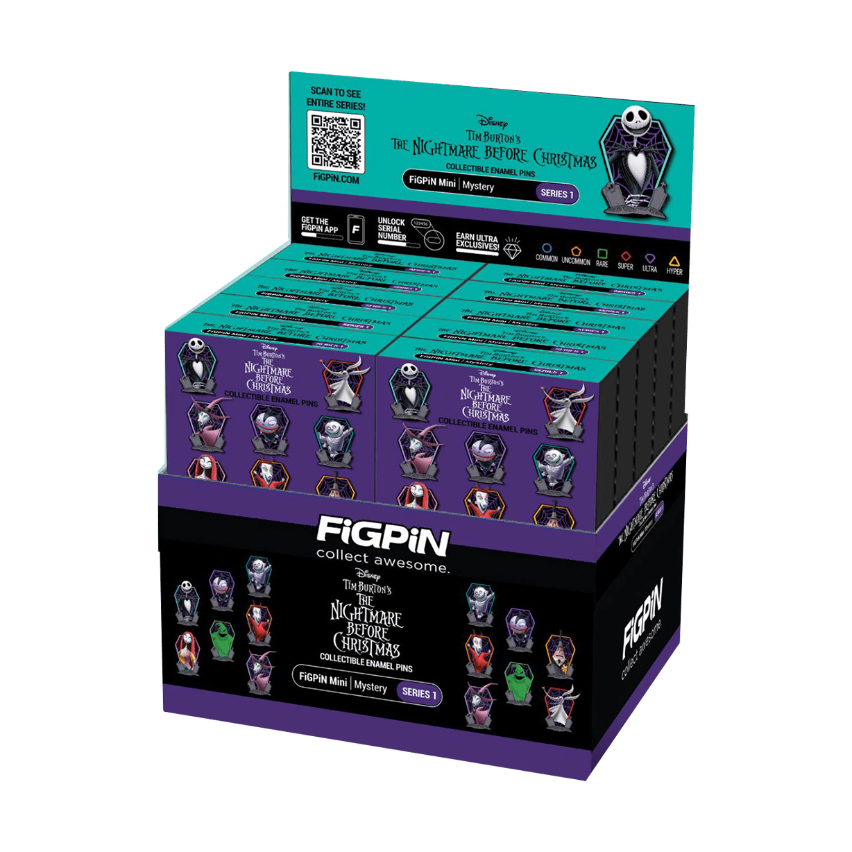 The Nightmare Before Christmas Coffin Mystery Minis Series 1 - PDQ