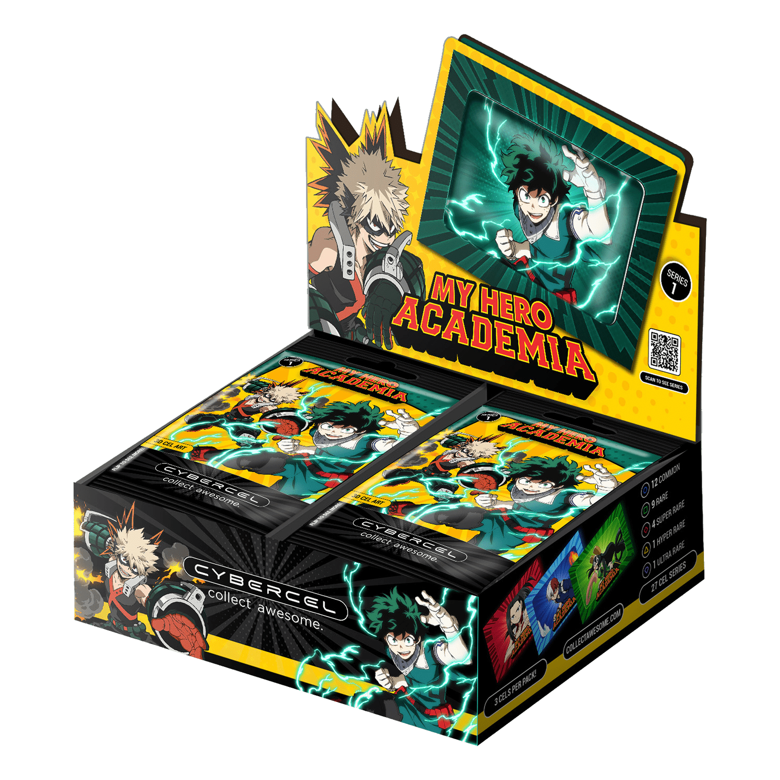 my hero academia tcg booster box Collectible Card Game Series 2 Unlimited Crimson Rampage Display | 240-card 24-Pack Booster Display | Ages 14+ | 2 Players | Avg. Playtime 20-30 Minutes and 1 rare or ultra rare My Hero Academia Collectible Card