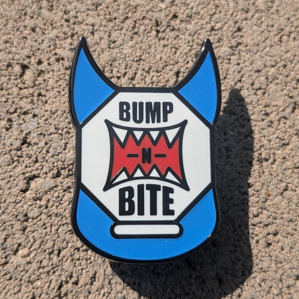 Bump-N-Bite LOGO PIN #25 Bruce *LE 35*