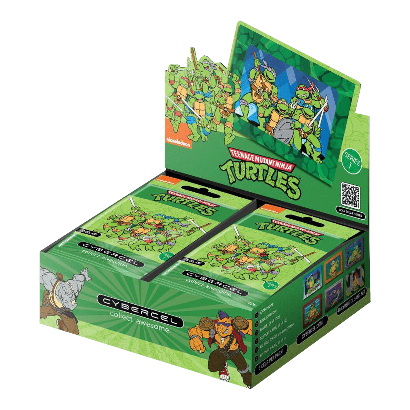 CYBERCEL TRADING CARDS - Teenage Mutant Ninja Turtles TMNT - Booster B Bump-N-Bite CYBERCEL TRADING CARDS - Teenage Mutant Ninja Turtles TMNT - Booster B Bump-N-Bite