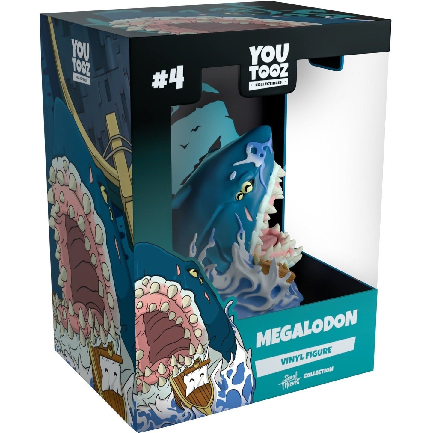 YOUTOOZ SEA OF THIEVES MEGALODON VINYL FIGURE Youtooz