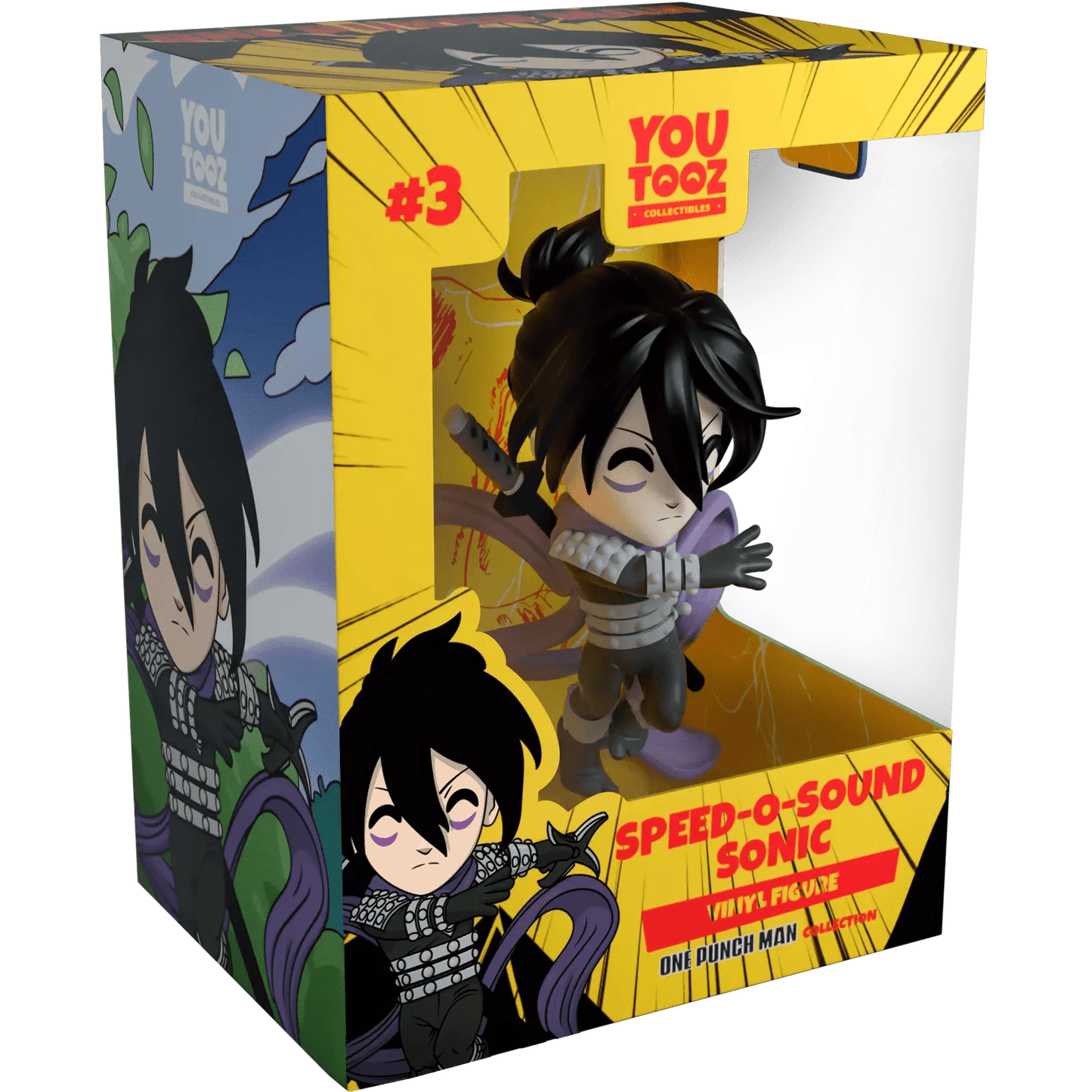 YOUTOOZ ONE PUNCH MAN SPEEDO SOUND SONIC Youtooz