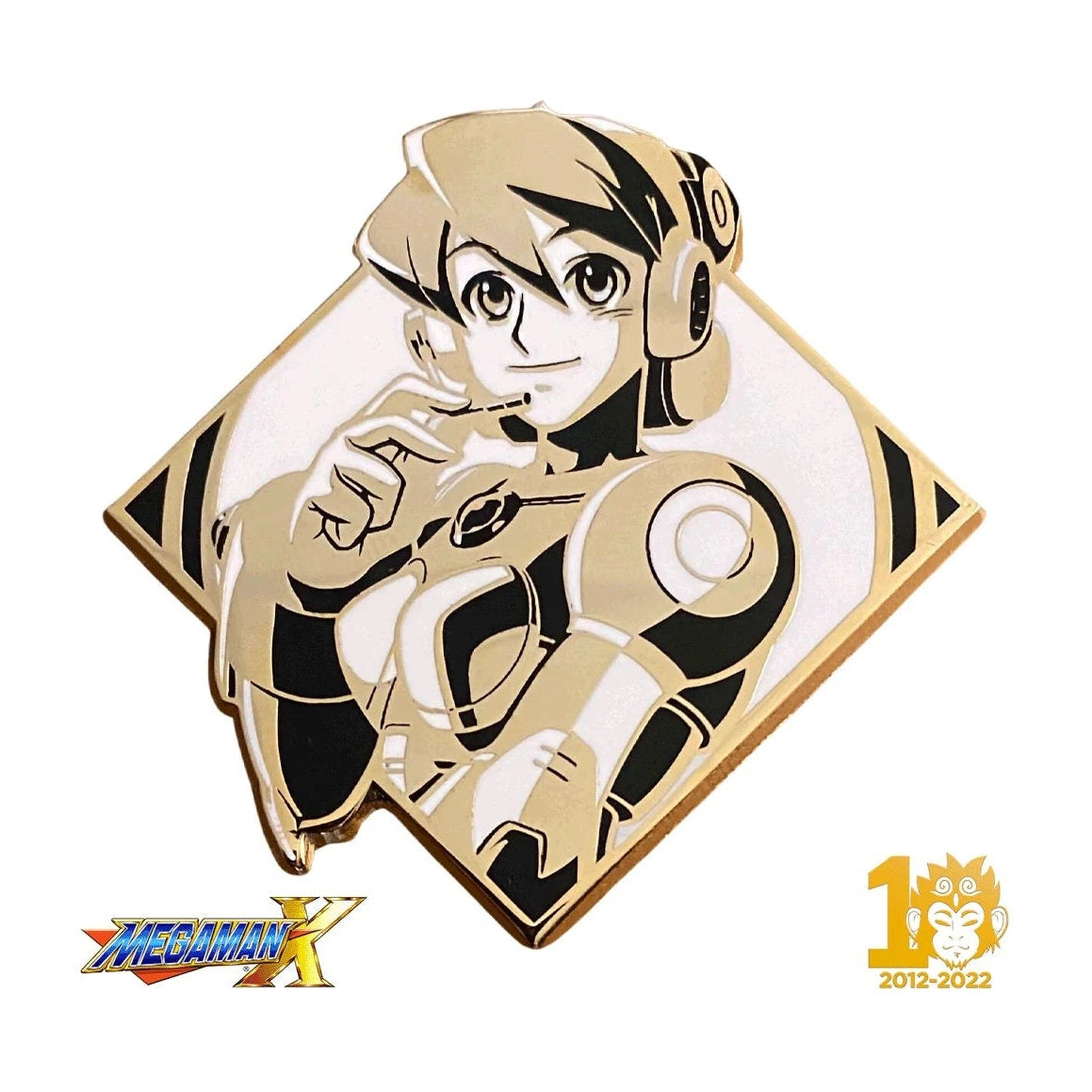 ZMS 10th Anniversary: Alia - Mega Man X Pin Zen Monkey Studios