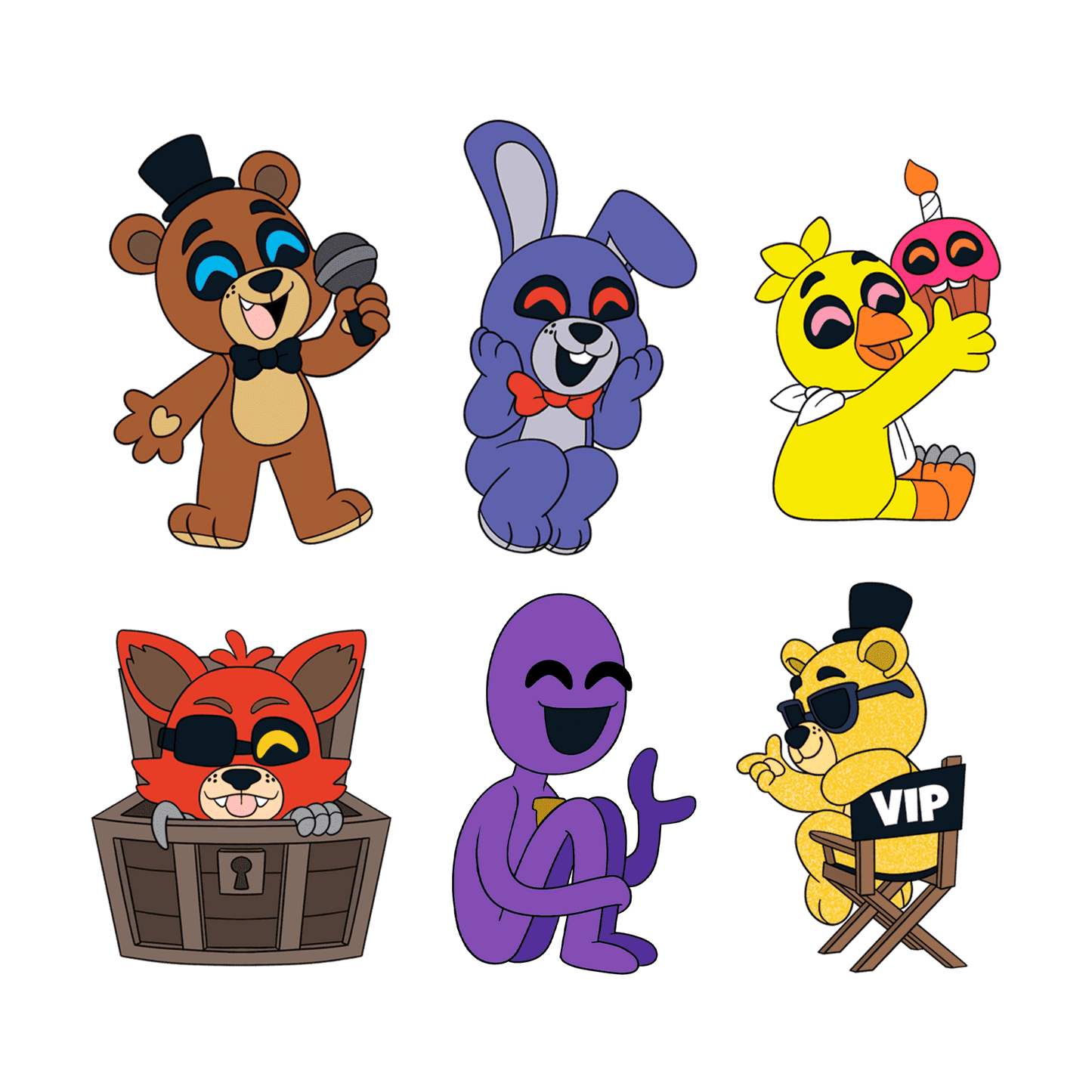 Five Nights at Freddy's Pin Set