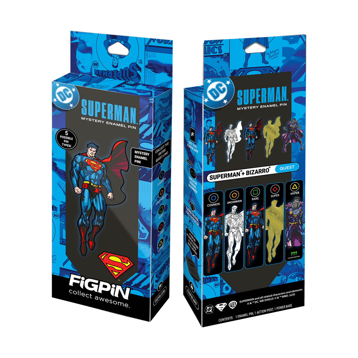 Superman Quest FiGPiNs