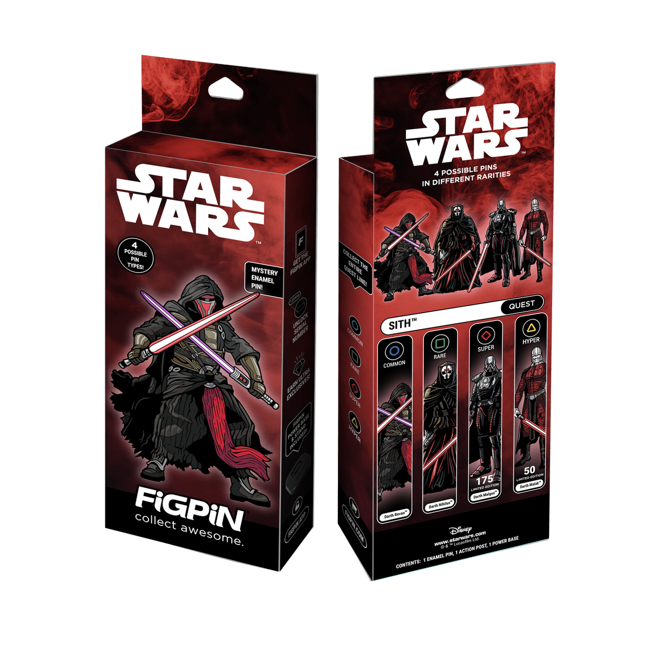Star Wars Sith Quest FiGPiNs