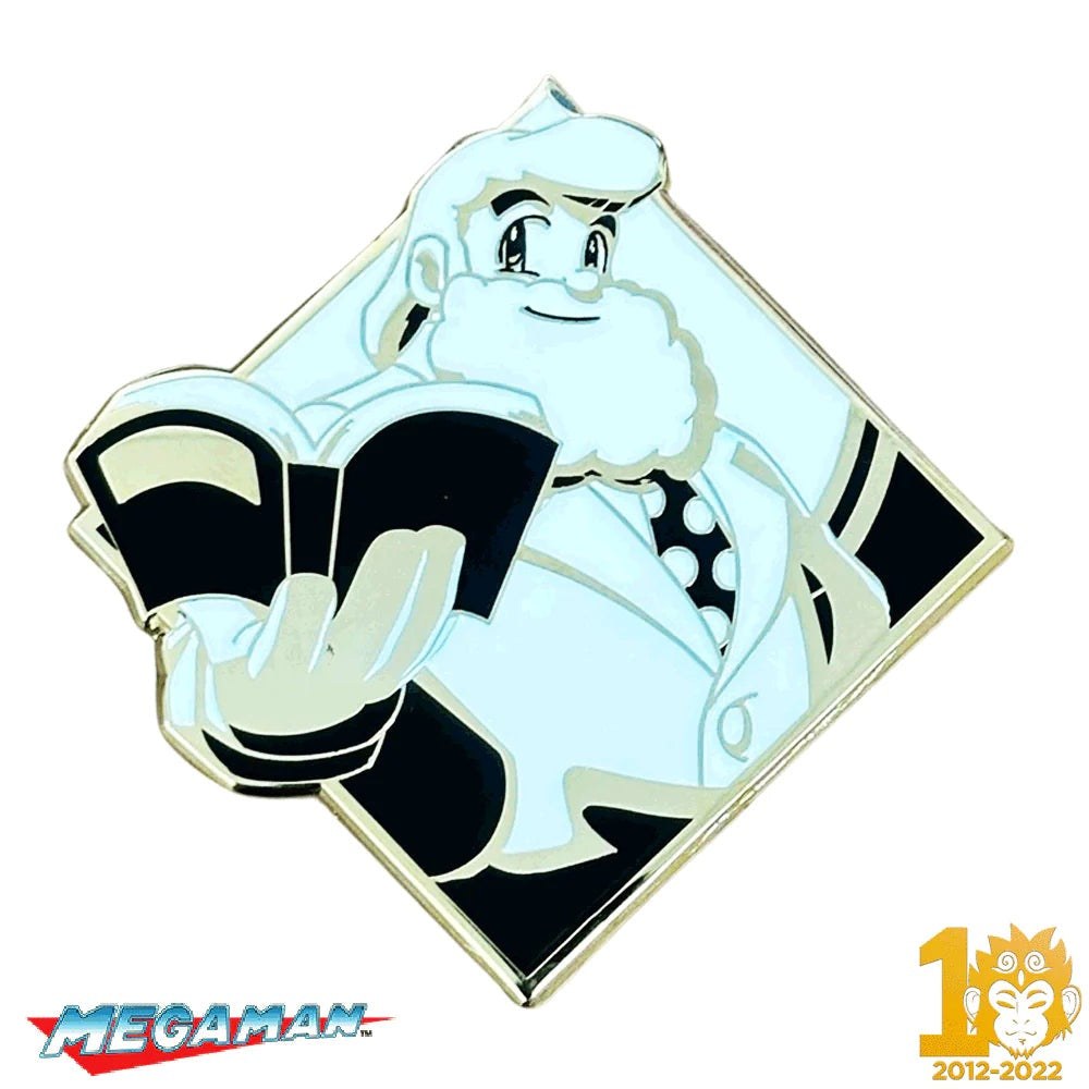 ZMS 10th Anniversary: Dr. Light Classic - Mega Man Pin Zen Monkey Studios