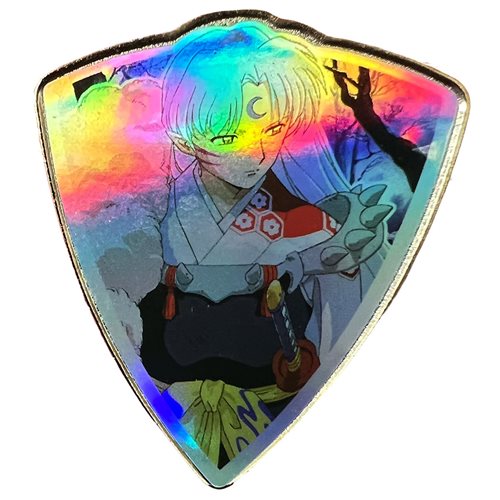 Inuyasha Foil Shield Series Sesshomaru Pin Zen Monkey Studios