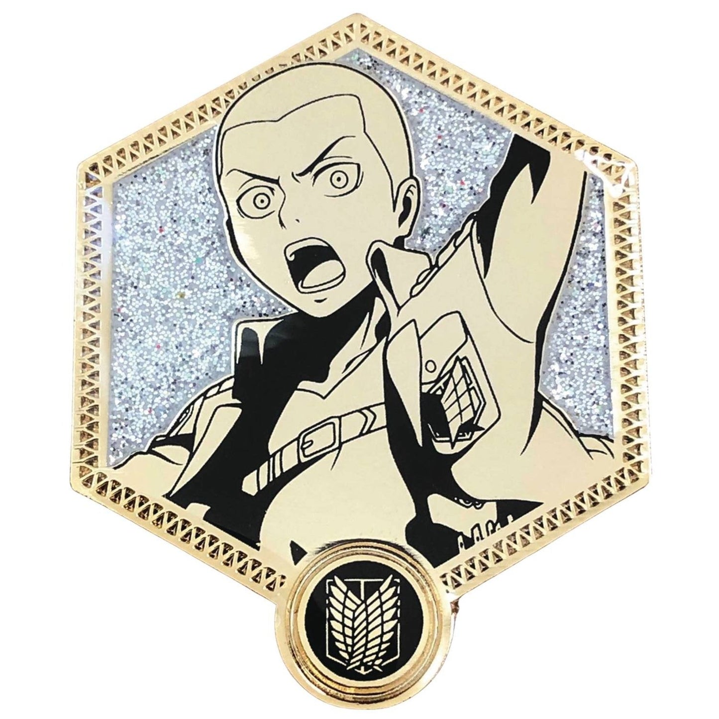 ATTACK ON TITAN CONNIE SPRINGER GOLDEN SERIES ENAMEL PIN Zen Monkey Studios