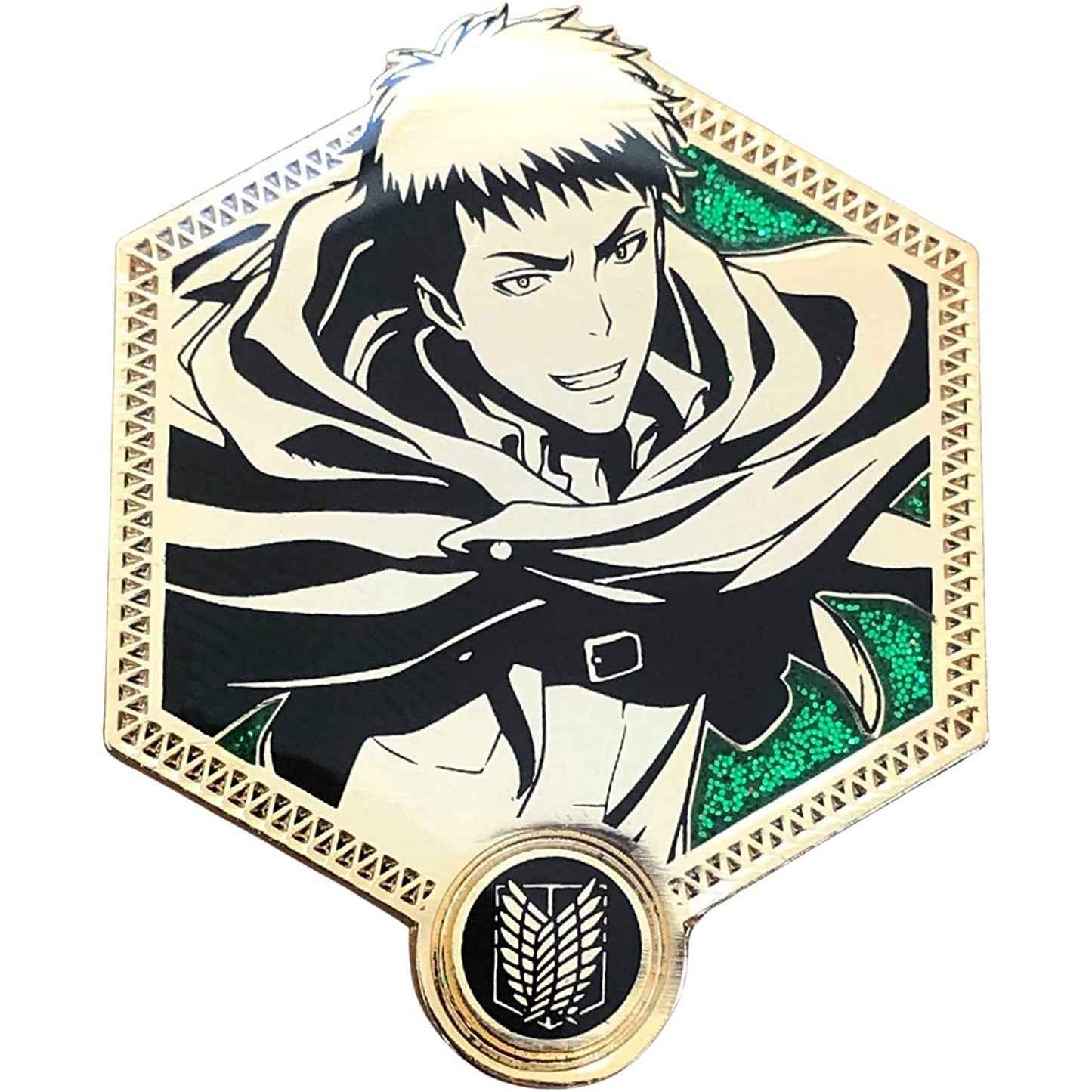 Golden Jean Kirstein - Attack on Titan Collectible Enamel Pin Zen Monkey Studios