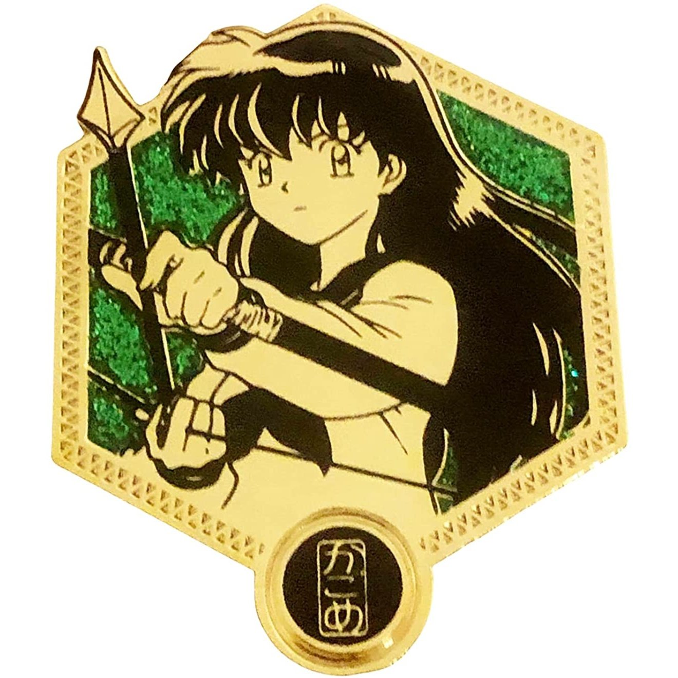 Golden Kagome Higurashi - Inuyasha Collectible Enamel Pin Zen Monkey Studios