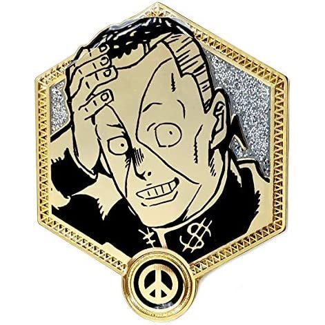 JoJo's Bizarre Adventures Golden Series Okuyasu Nijimura Enamel Pin Zen Monkey Studios