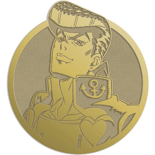 Jojo's Bizarre Adventure Limited Edition Emblem Josuke Pin Zen Monkey Studios