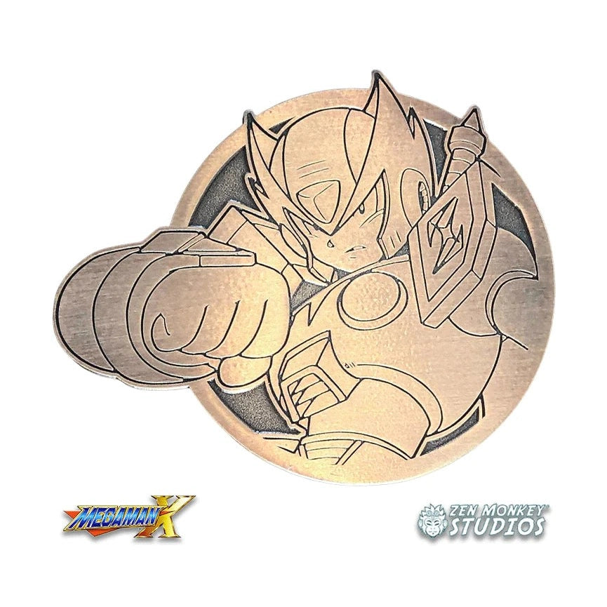 Limited Edition Emblem: Zero - Mega Man X Enamel Pin Zen Monkey Studios