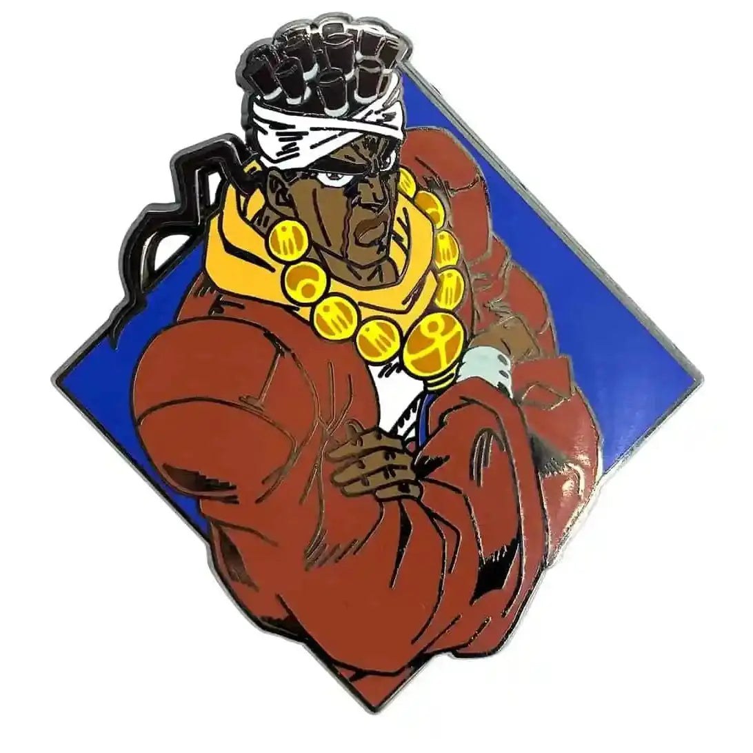 JoJo’s Bizarre Adventure Diamond Muhammad Avdol Enamel Pin Zen Monkey Studios