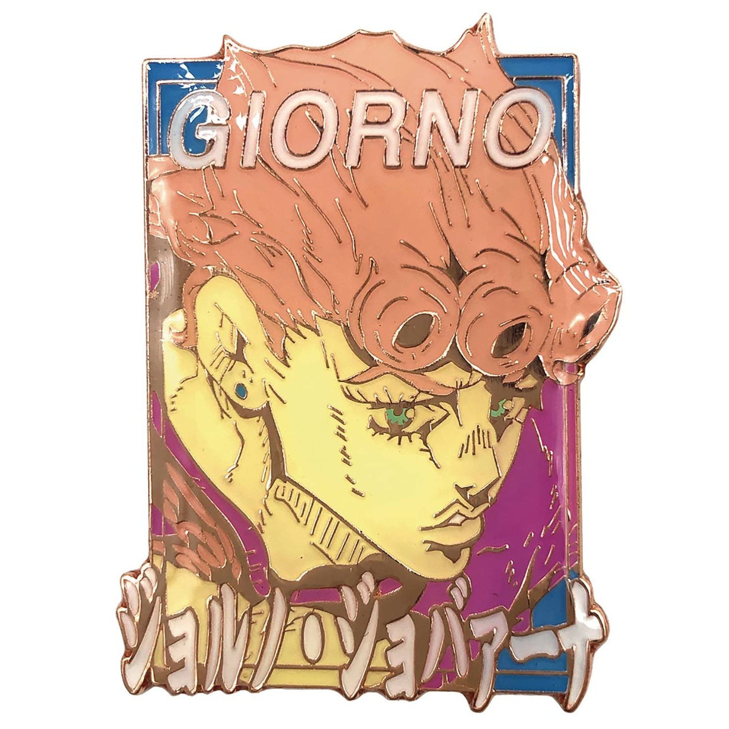JOJOS BIZARRE ADVENTURE PASTEL GIORNO PIN Zen Monkey Studios