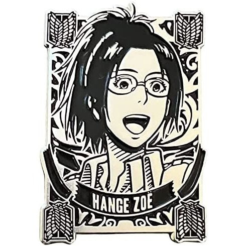 Silver Badge Hange Zoe - Attack on TItan Collectible Pin Zen Monkey Studios