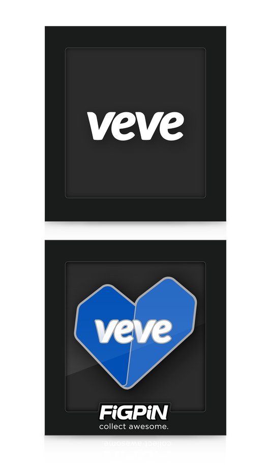 VeVe Hearts Logo Blue - NYCC 2024 Exclusive - LE 500 - Pin only/NFT code not included