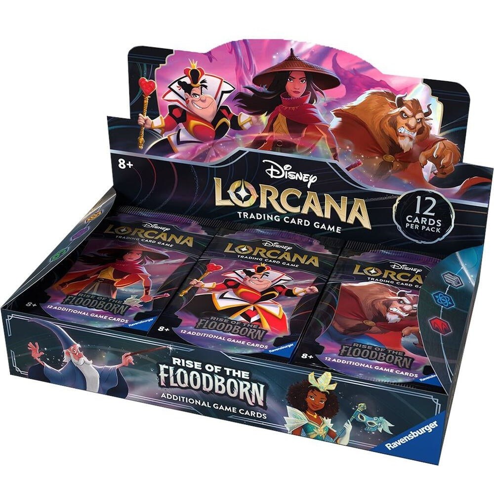 Disney Lorcana: Rise of the Floodborn Booster Box - Rise of the Floodborn 1x Booster Box - 24 Booster Packs