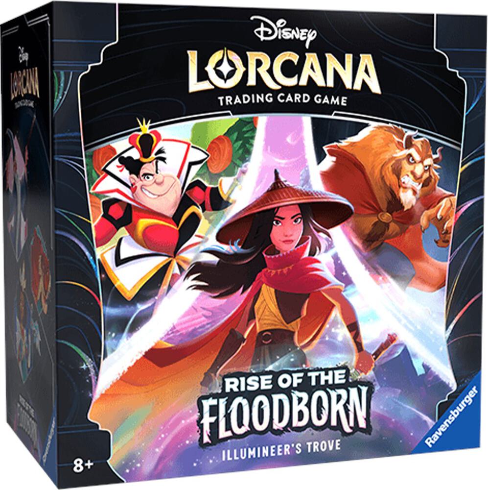 Disney Lorcana: Rise of the Floodborn Illumineer's Trove - Rise of the Floodborn 1x Box