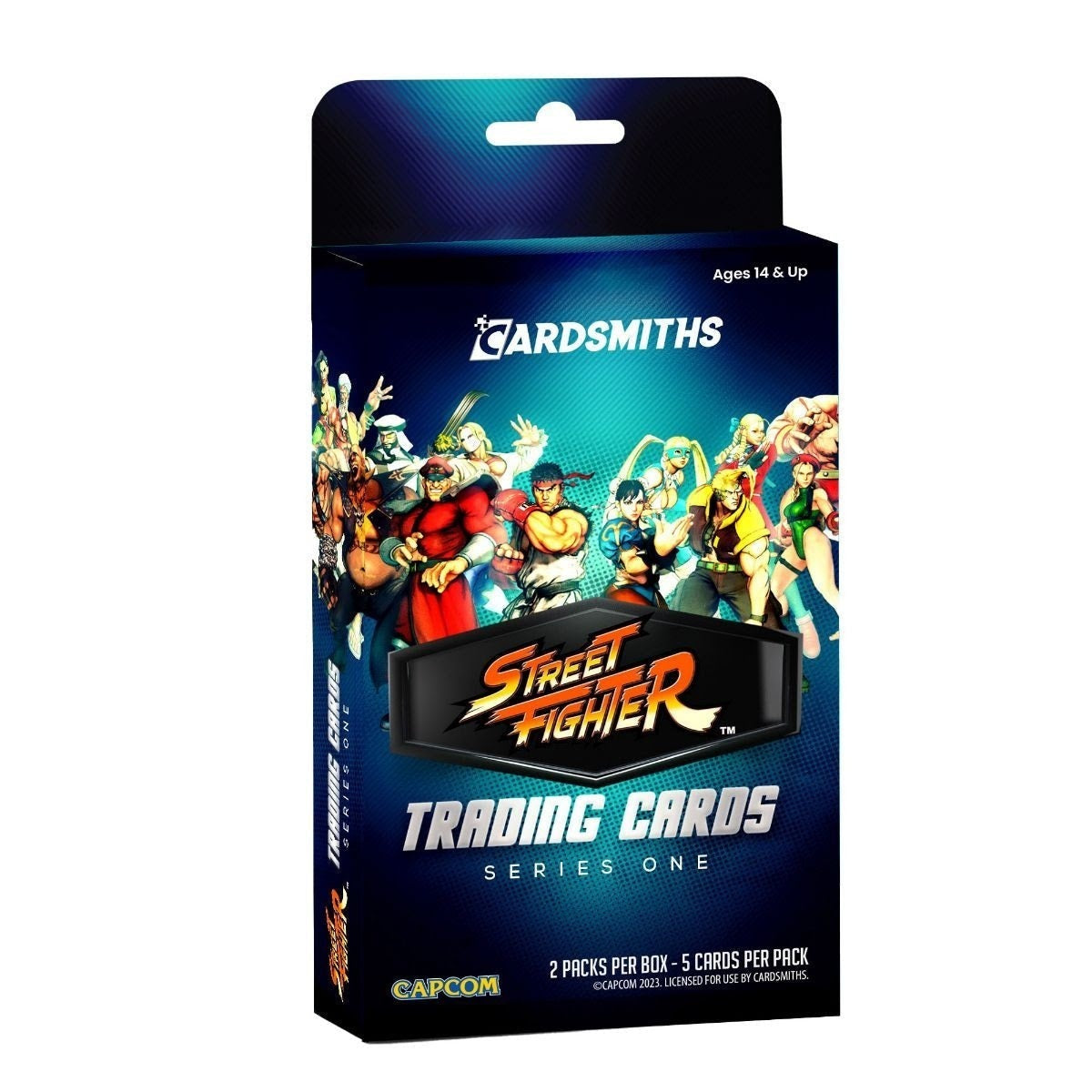 Cardsmiths Street Fighter Trading Cards Series 1 Collector Box Cardsmiths