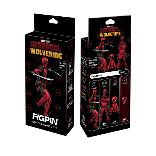 Deadpool & Wolverine Movie: Quest FiGPiN 1741-1745