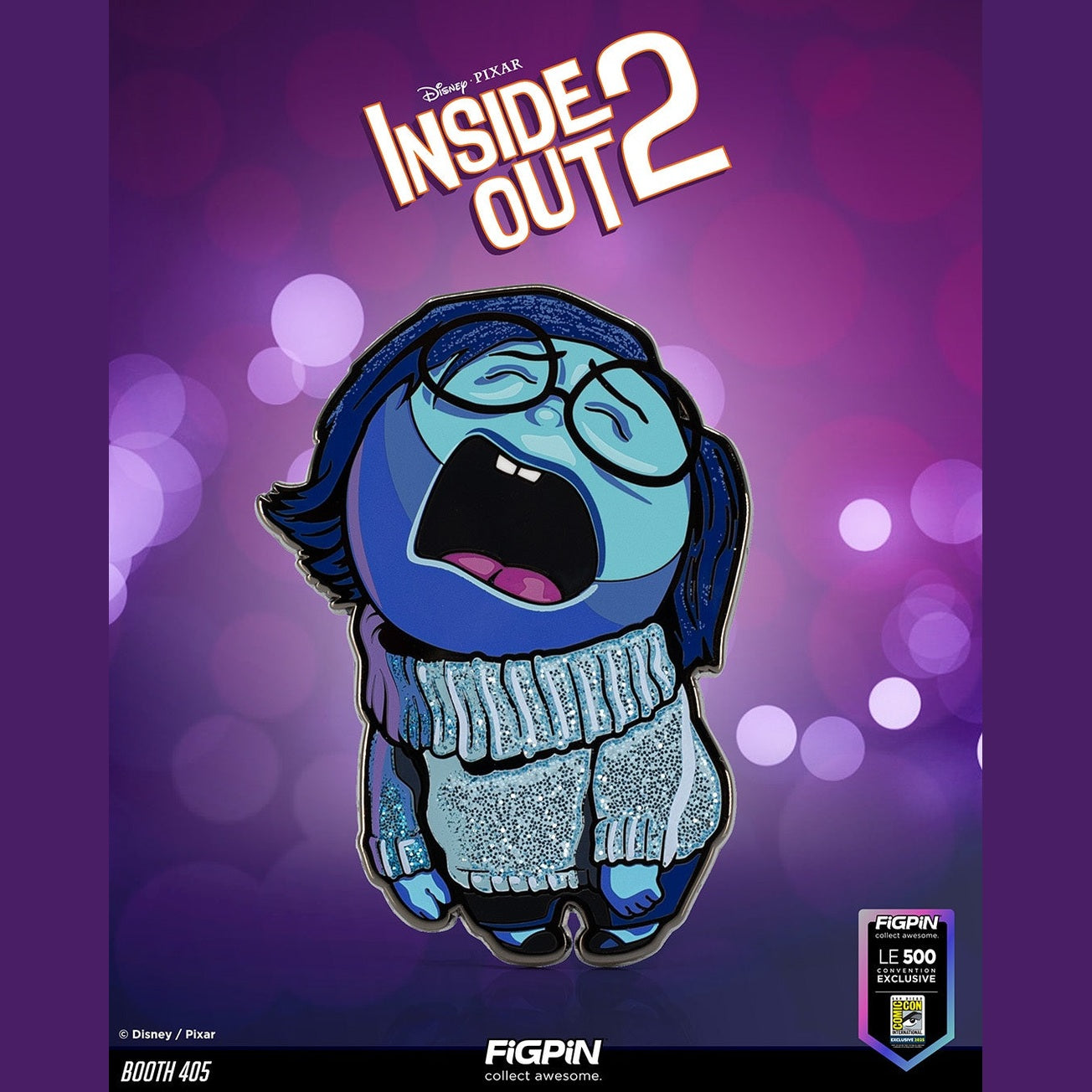 Pixar’s Inside Out 2 Sadness 2079 – 500 units - SDCC Exclusive