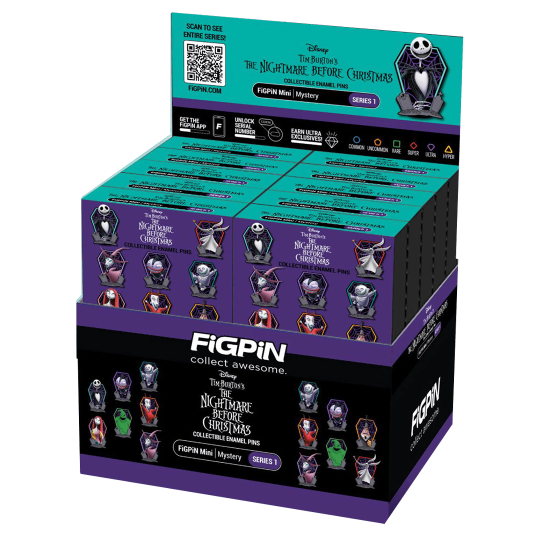 The Nightmare Before Christmas Coffin Mystery Minis Series 1 - PDQ