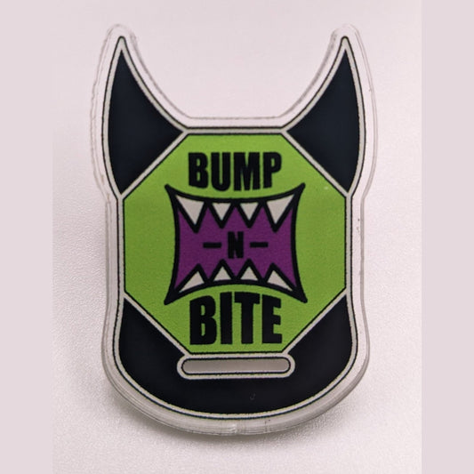 Bump-N-Bite Acrylic Pin Bump-N-Bite