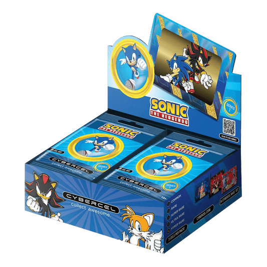 CYBERCEL TRADING CARDS - Sonic the Hedgehog - Booster Box 1x Pre-Order ETA June