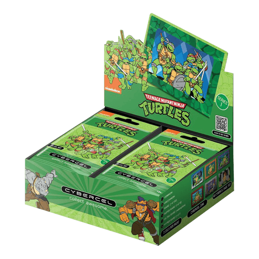 CYBERCEL TRADING CARDS - Teenage Mutant Ninja Turtles TMNT - Booster Box 1x Pre-Order ETA June