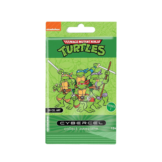 CYBERCEL TRADING CARDS - Teenage Mutant Ninja Turtles TMNT - Booster Pack 1x Pre-Order ETA June