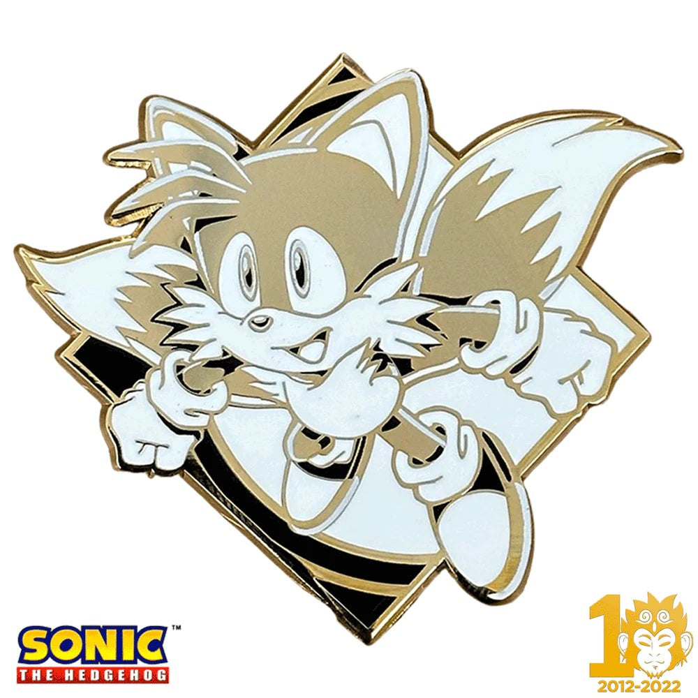 ZMS 10th Anniversary: Tails - Sonic the Hedgehog Pin Zen Monkey Studios