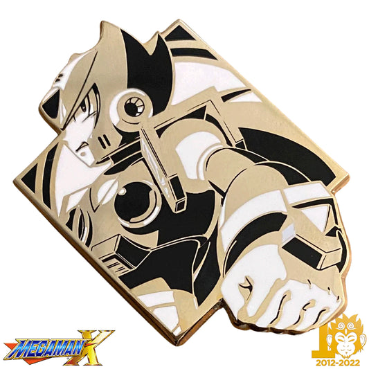 ZMS 10th Anniversary: ZERO - Mega Man X Pin Zen Monkey Studios