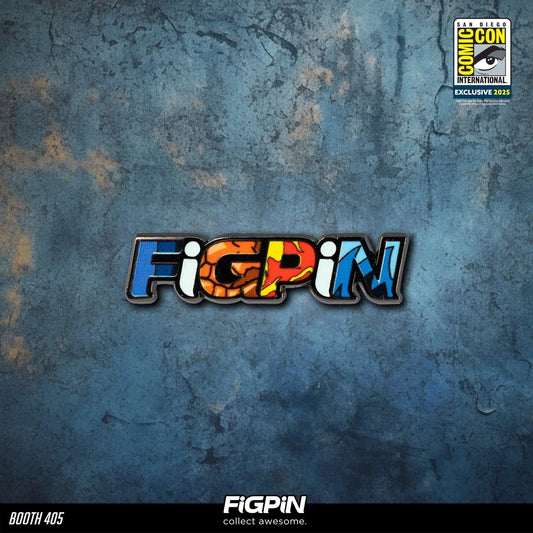 SDCC 2025 L115 - Exclusive FiGPiN Logo - Fantastic Four