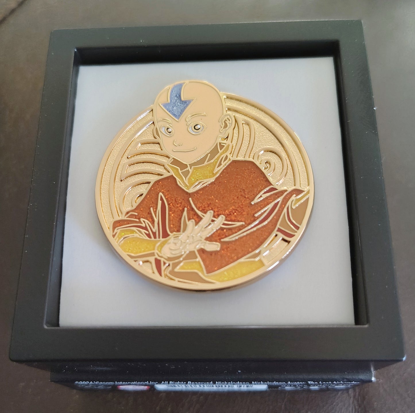 Avatar The Last Airbender Mystery Minis Series 1 - Glitter Aang - Uncommon