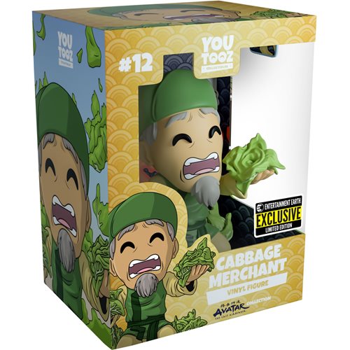 Avatar: The Last Airbender Cabbage Merchant Vinyl Figure - Entertainment Earth Exclusive Youtooz