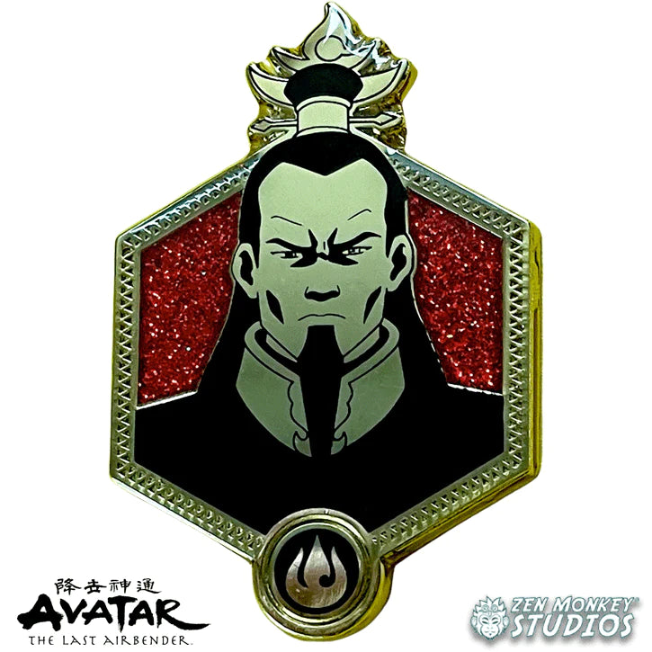 Golden Ozai - Avatar The Last Airbender Pin Zen Monkey Studios