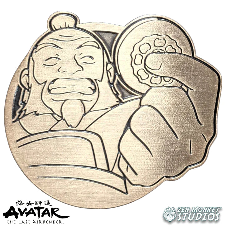 Limited Edition Emblem: Iroh - Avatar: The Last Airbender Enamel Pin Zen Monkey Studios