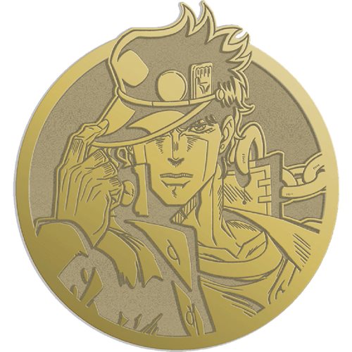 Jojo's Bizarre Adventure Limited Edition Emblem Jotaro Pin Zen Monkey Studios